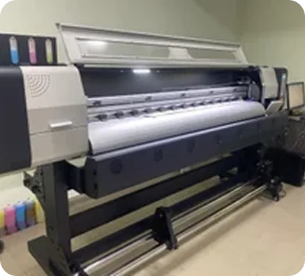 Eco Solvent machine at Dazzle Creations