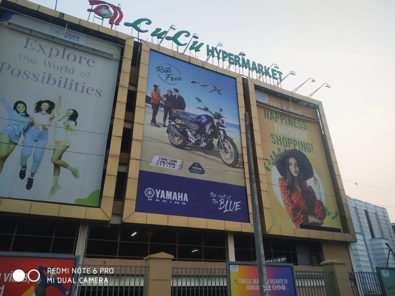 Large-format printed hoardings at scale