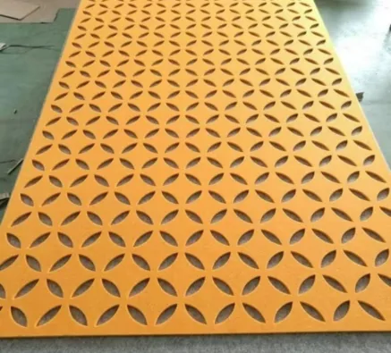Precision Cutting — Acoustic PET Panels