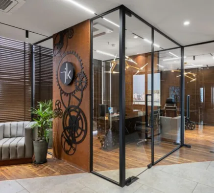 Printed Partitions — Architectural Applications