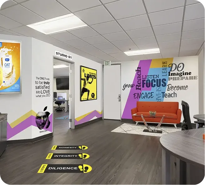 Interior Decor Printing — HP Latex Printing