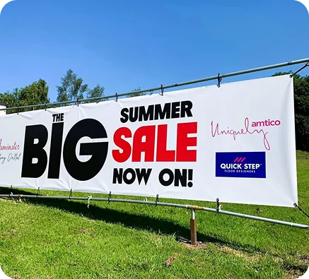 Banners — UV Roll to Roll Printing